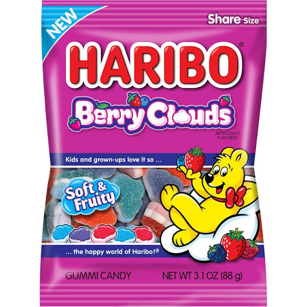 Haribo Berry Clouds 3.1oz
