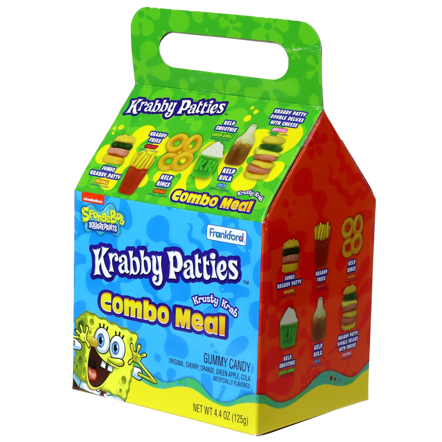 Krabby Patties Combo Meal Box