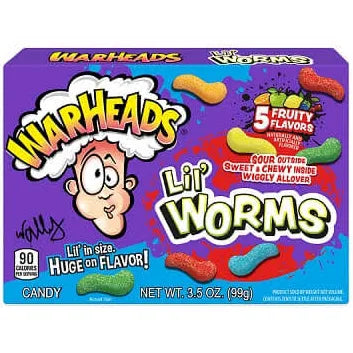 WarHeads Lil Worms Theater Box 3.5oz