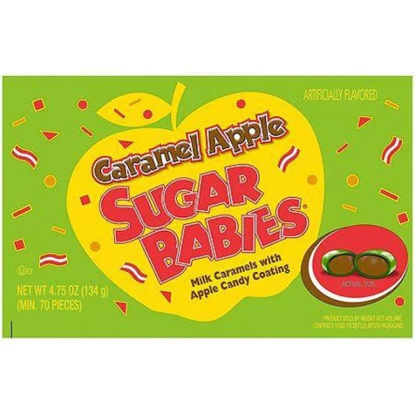 Caramel Apple Sugar Babies 4.75 oz. Theater Box