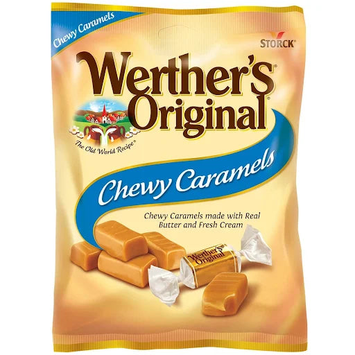 Werther's Original Chewy Caramels 2.4oz Bag