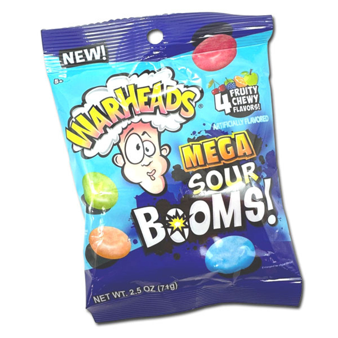 Warheads Mega Sour Booms! - 2.5oz