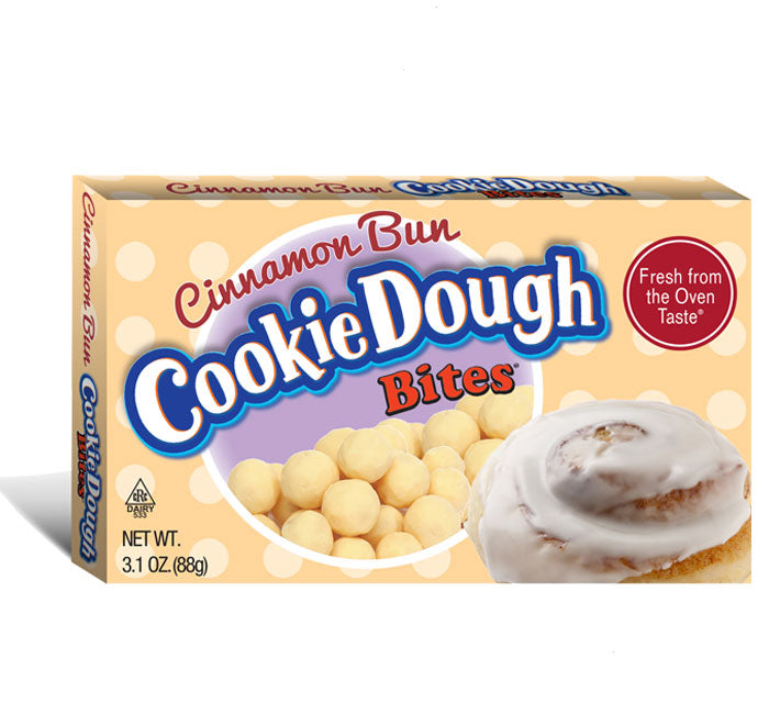 COOKIE DOUGH BITES - CINNAMON BUN CUPCAKE THEATER BOX 3.1