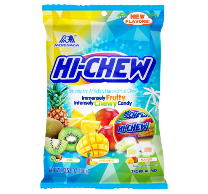 Hi-Chew Peg Bag Tropical Mix - Imported