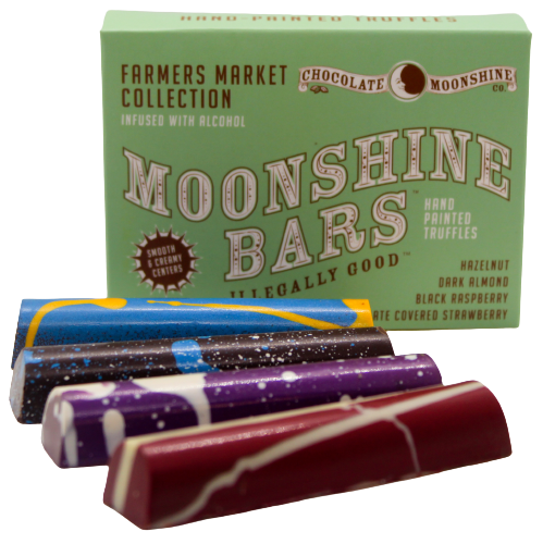 Chocolate Moonshine Bars - Farmers Market 4 Pack