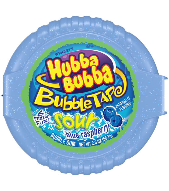 Hubba Bubba Bubble Tape Sour Blue Raspberry