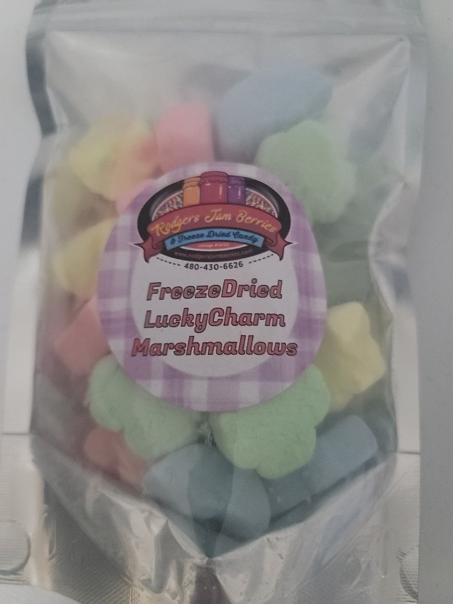 Rodgers jam berries  - Freeze Dried Marshmallows