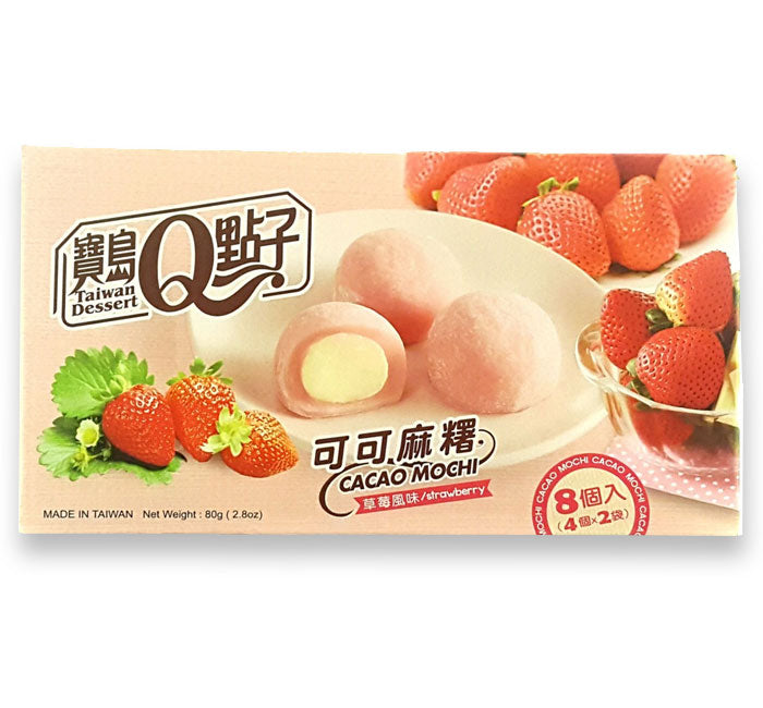 CACAO MOCHI STRAWBERRY