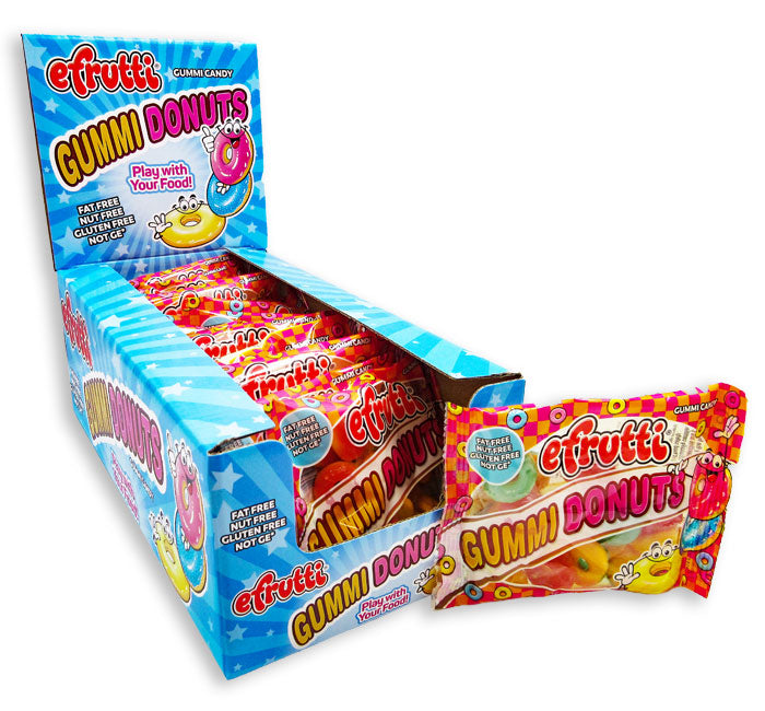 E FRUTTI GUMMI COUNTER DISPLAY - DONUTS