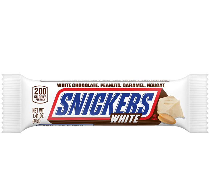 Snickers Candy Bar White