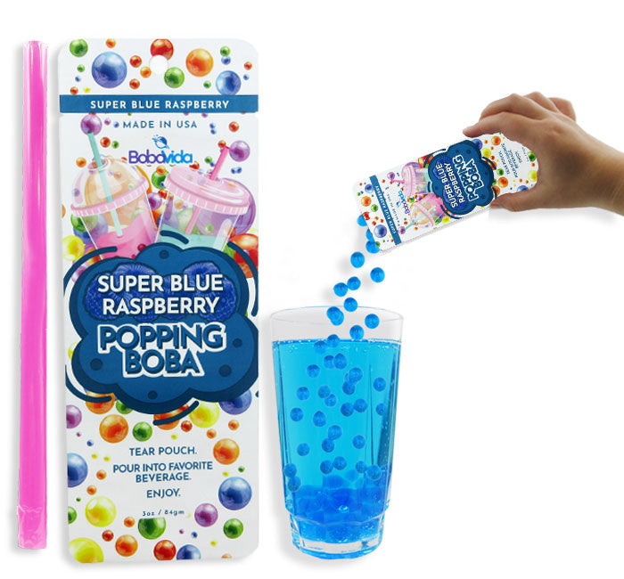 POPPING BOBA SINGLE SERVE - BLUE RASPBERRY