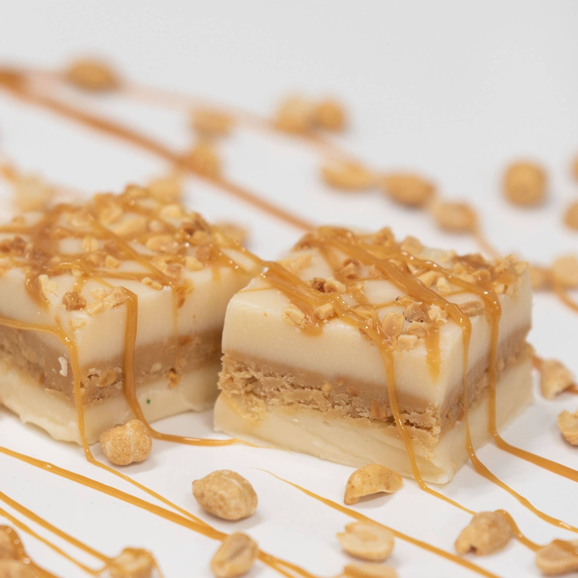 Valley Fudge - Caramel Salted Peanut Fudge (1/2 lb Package)