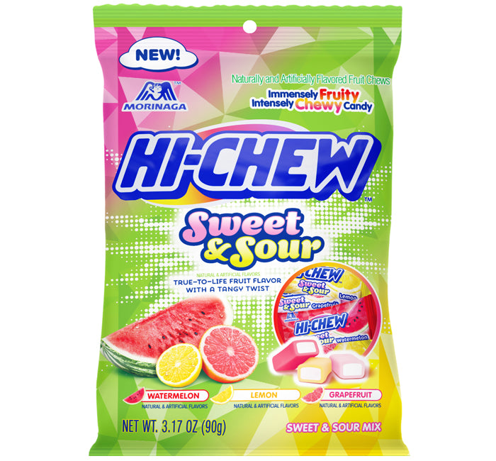 Hi-Chew Peg Bag Sweet & Sour Mix - Imported