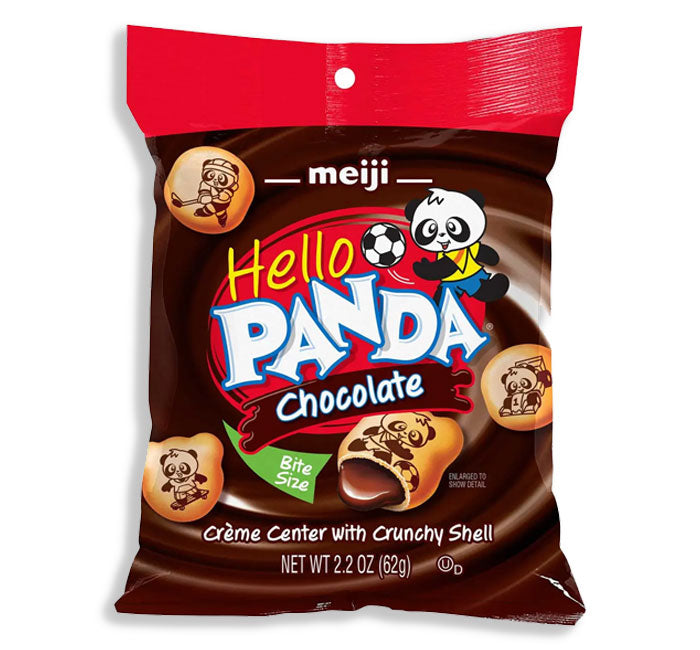 HELLO PANDA PEG BAG - CHOCOLATE