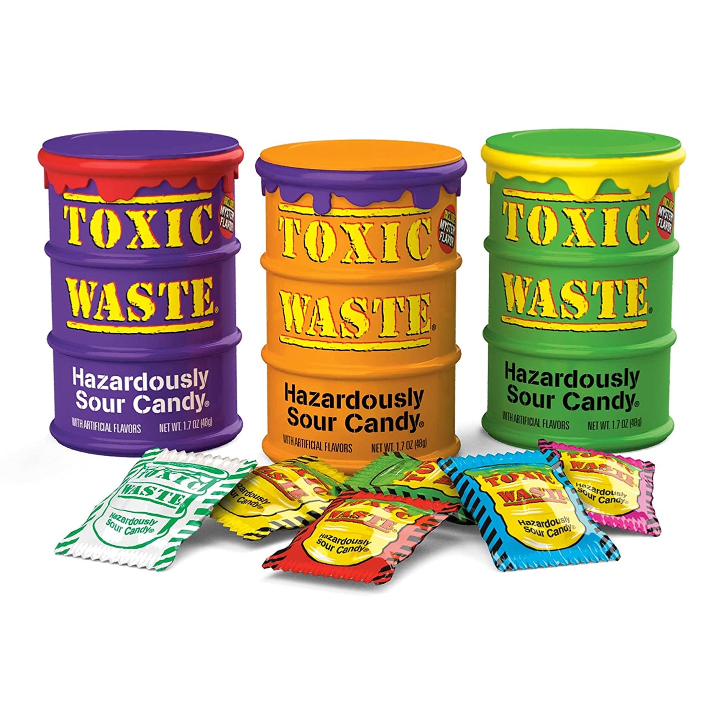 Toxic Waste Sour Candy Drum Special Edition
