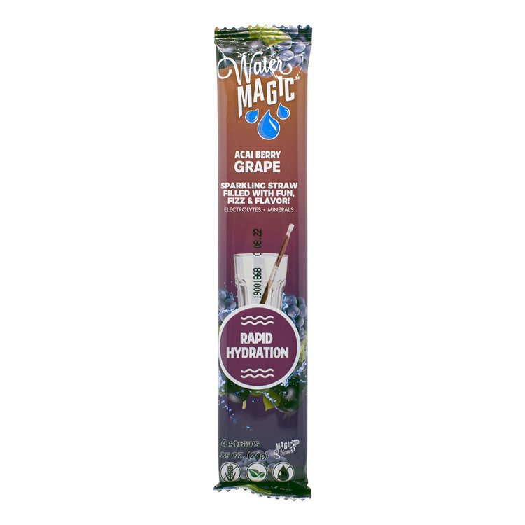 Magic Straws Water Magic - Acai Berry Grape