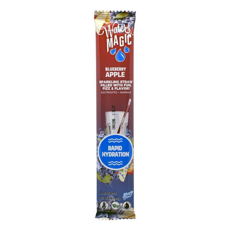 Magic Straws Water Magic - Blueberry Apple
