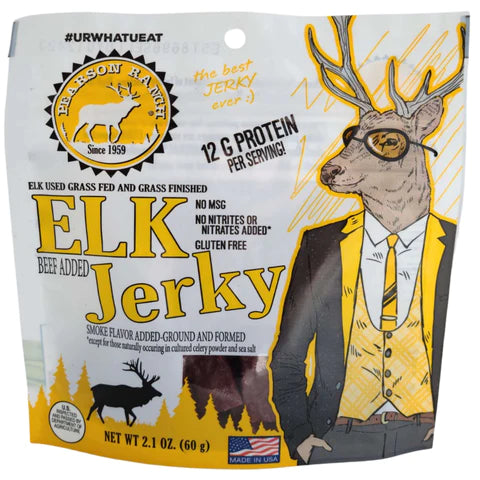 Pearson Elk Jerky 2.1oz Bag