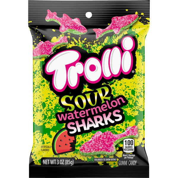 Trolli Sour Watermelon Sharks 3oz