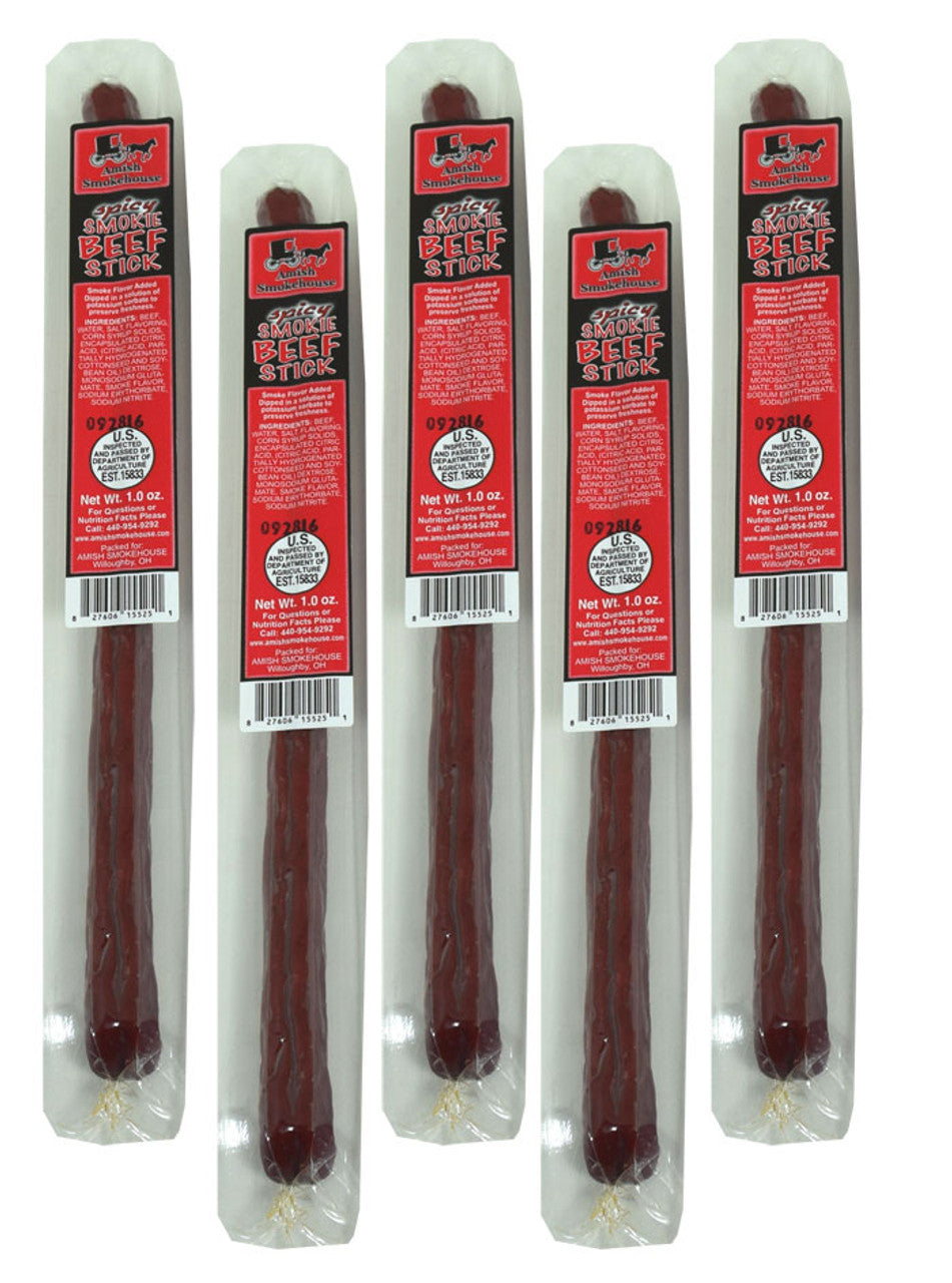 Amish Smokehouse Spicy Beef Stick