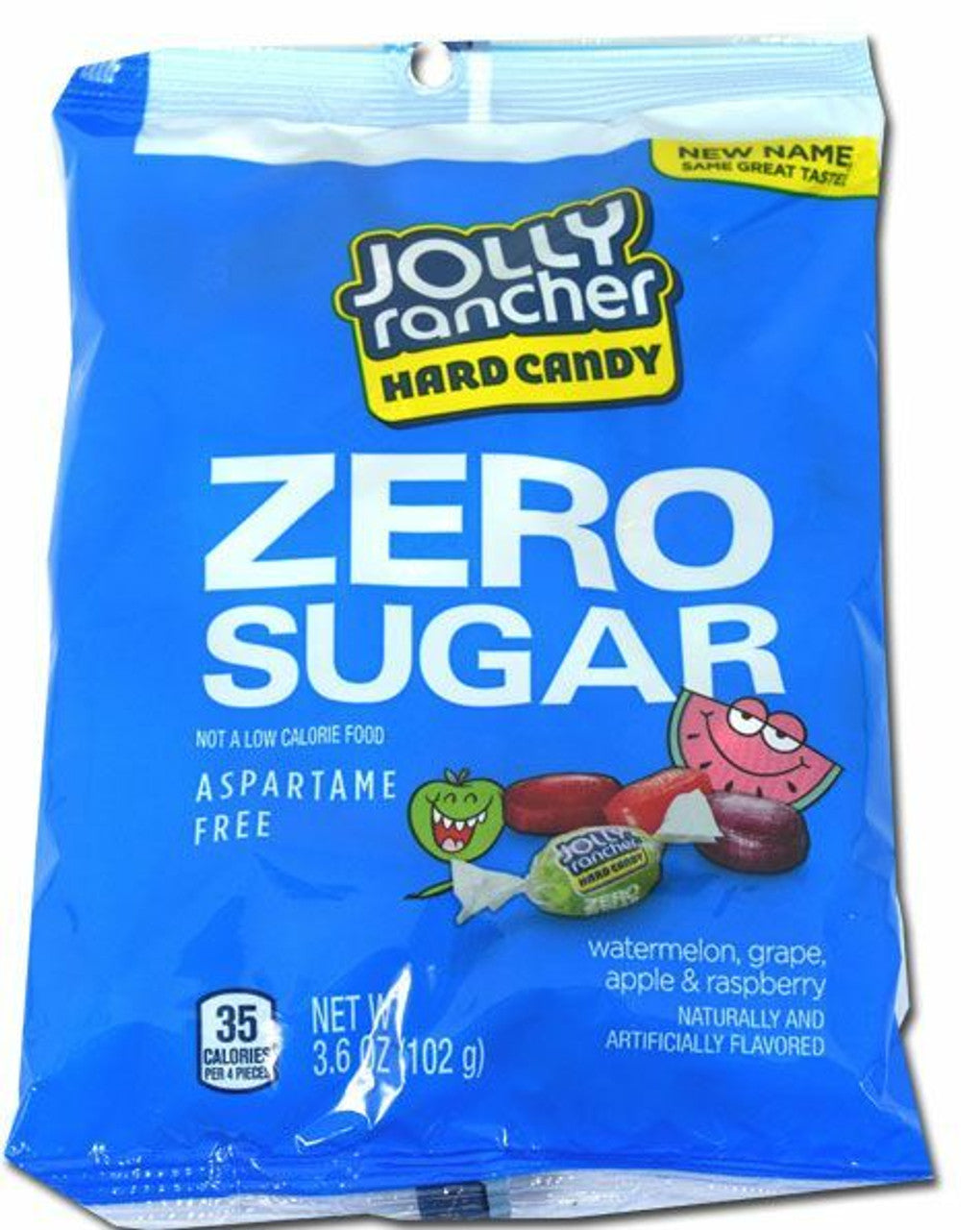 Jolly Rancher Sugar Free Assorted 3.6oz Bag