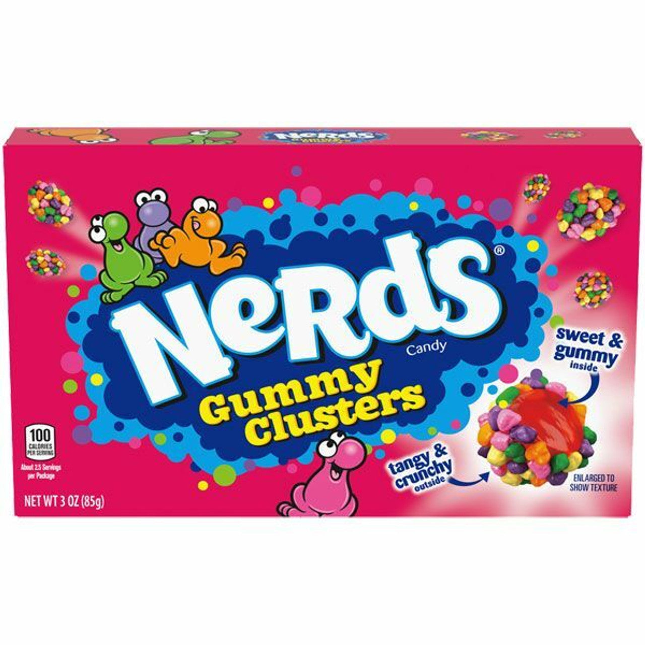 Nerds Clusters 3oz Box