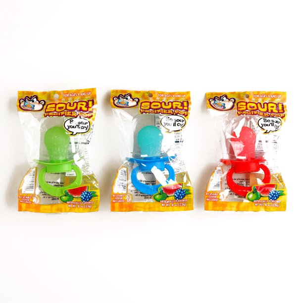 Sour Pacifier Pops