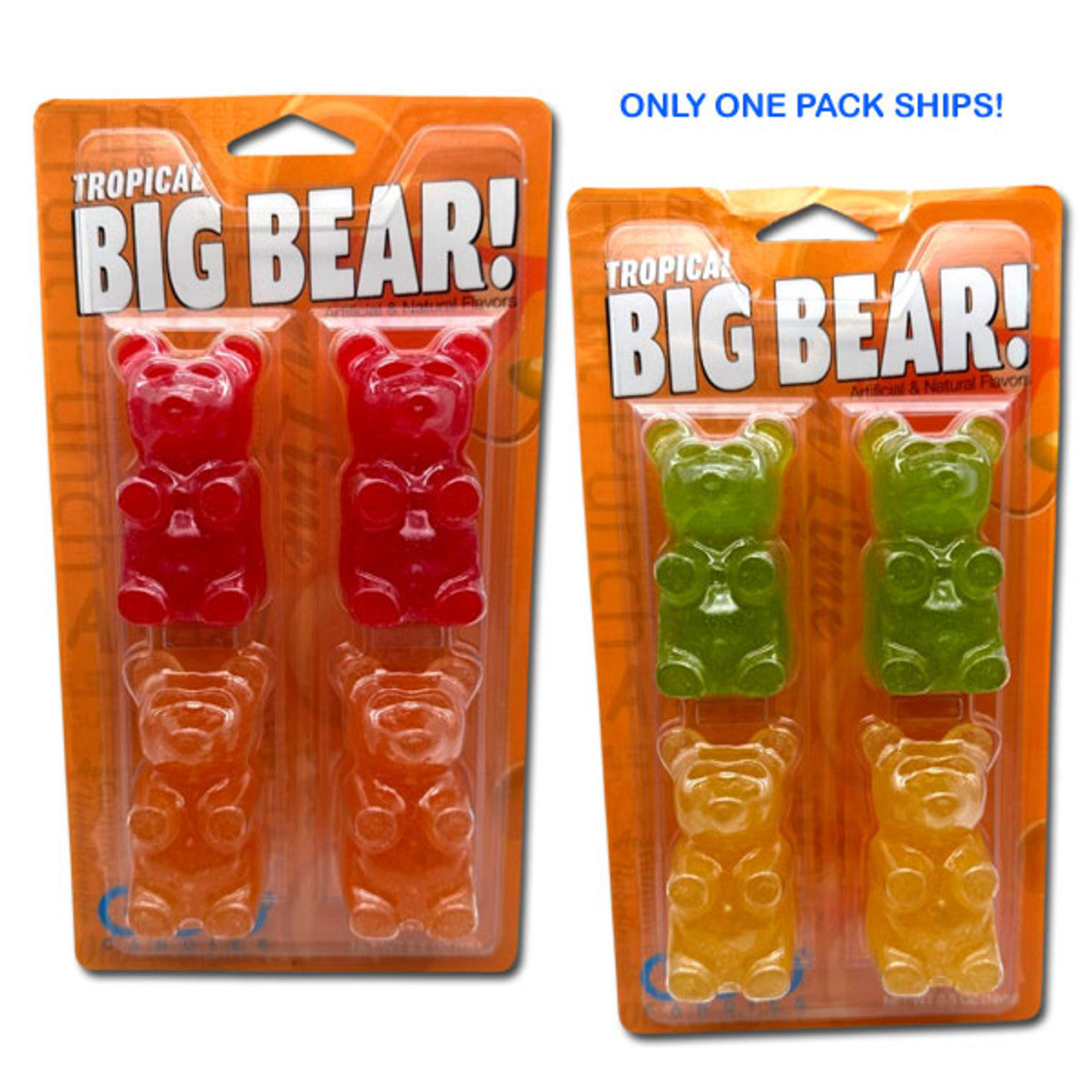 Big Bear Gummy - Tropical 4/pk