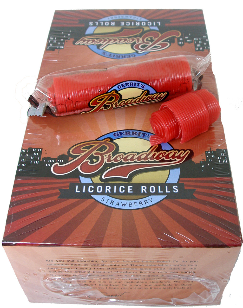Broadway Strawberry Licorice Rolls