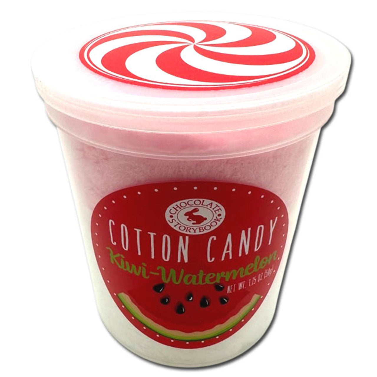 Kiwi-Watermelon Flavored Cotton Candy
