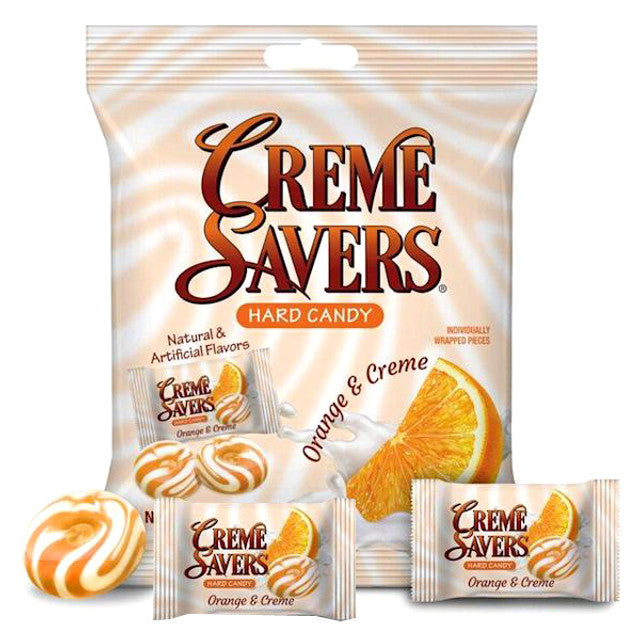 Creme Savers Orange Creme 6.25oz Bag