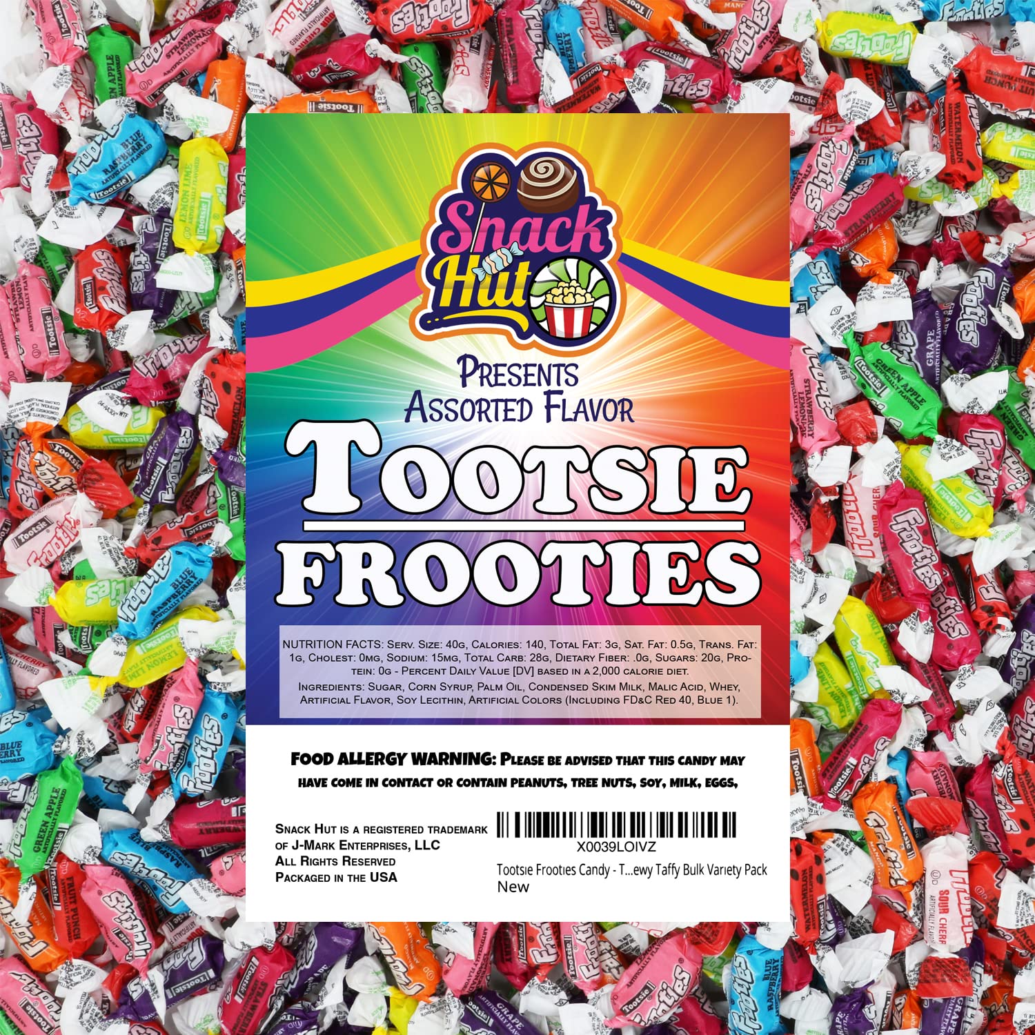 Tootsie Frooties Candy Mix 2 Pound Bag