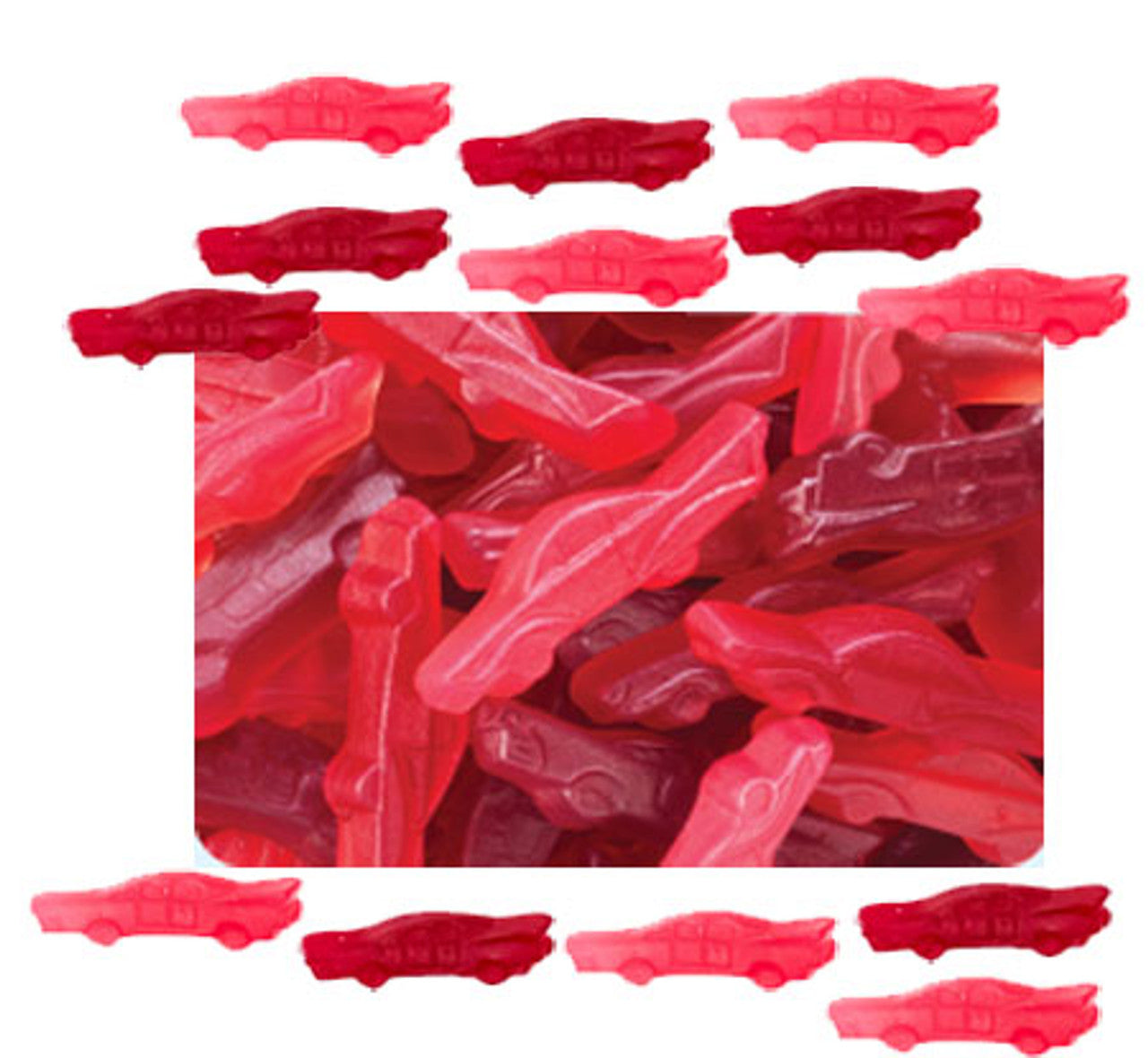 Gummy Pink Cadillacs 2.2lb Bulk Bag