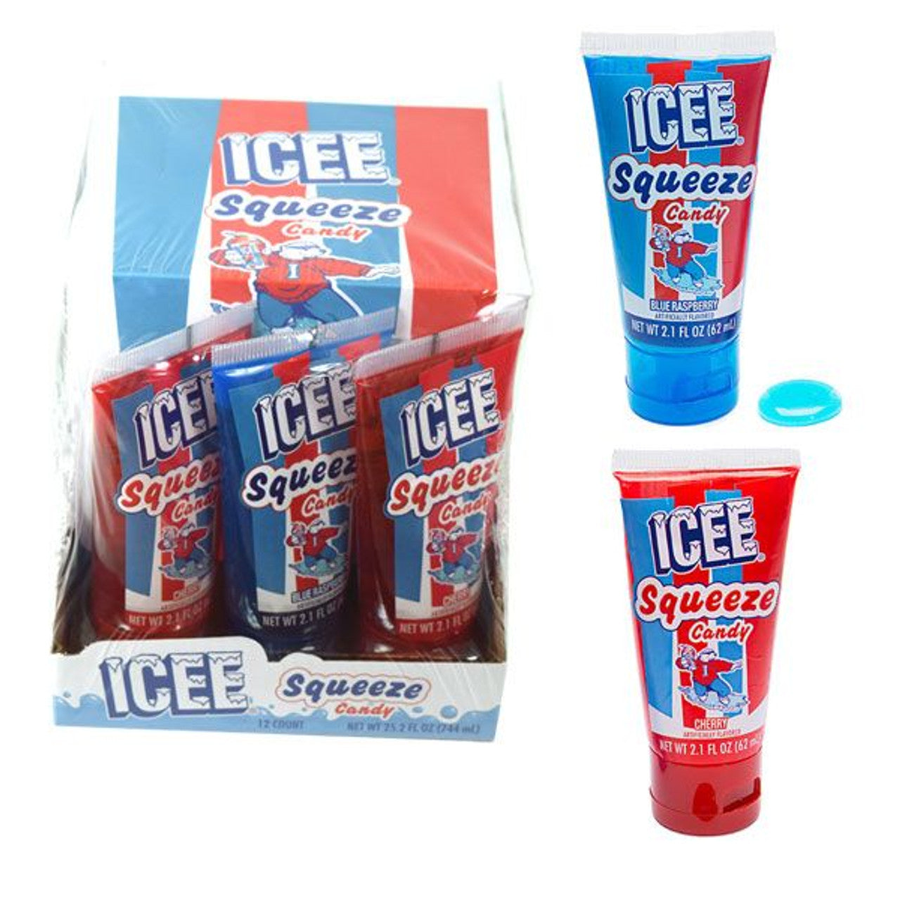 Icee Squeeze Candy Snack Hut 6608