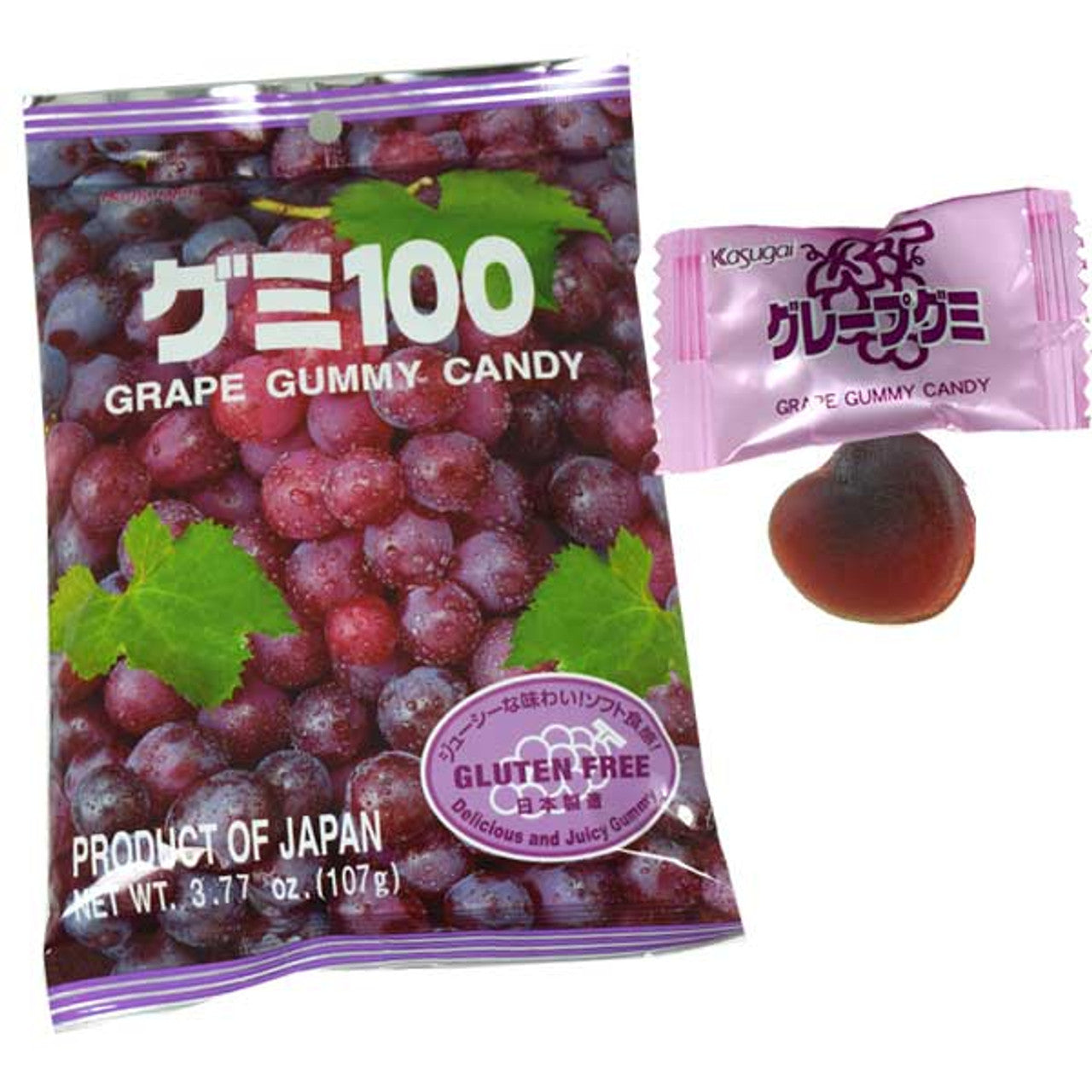 Kasugai Gummy Grape 3.77oz