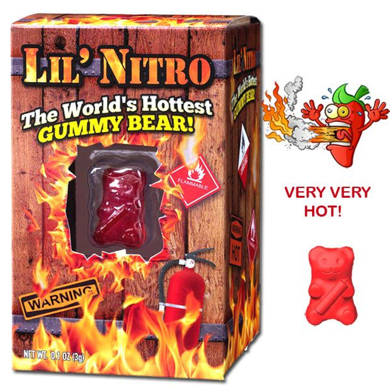 Lil' Nitro: The World's Hottest Gummy Bear