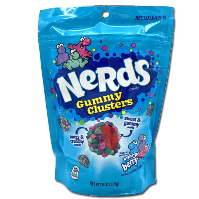 Nerds Gummy Clusters Very Berry 8oz Bag