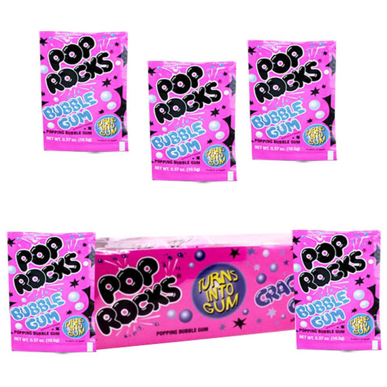 Pop Rocks Bubble Gum