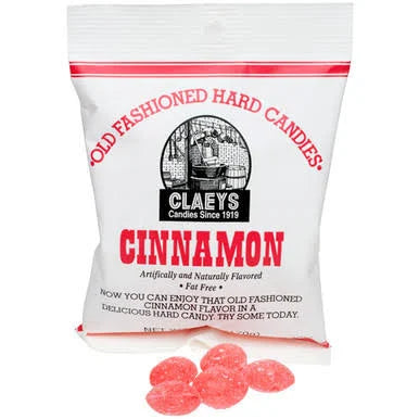 Claeys Hard Candies, Old Fashioned, Cinnamon - 6 oz