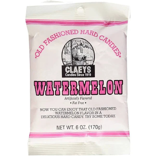 Claeys Hard Candies, Old Fashioned, Watermelon - 6 oz
