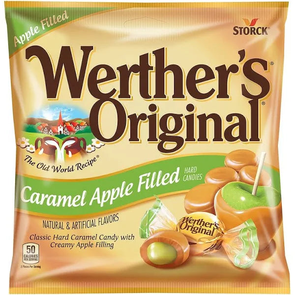 Werthers Original Hard Candies, Caramel Apple Filled - 2.65 oz