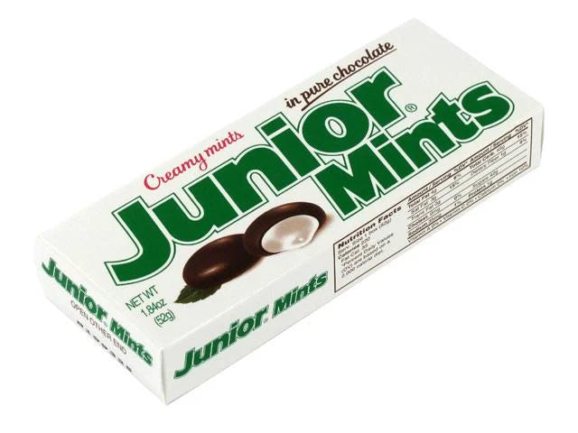 Junior Mints Creamy Mints, in Pure Chocolate - 1.84 oz
