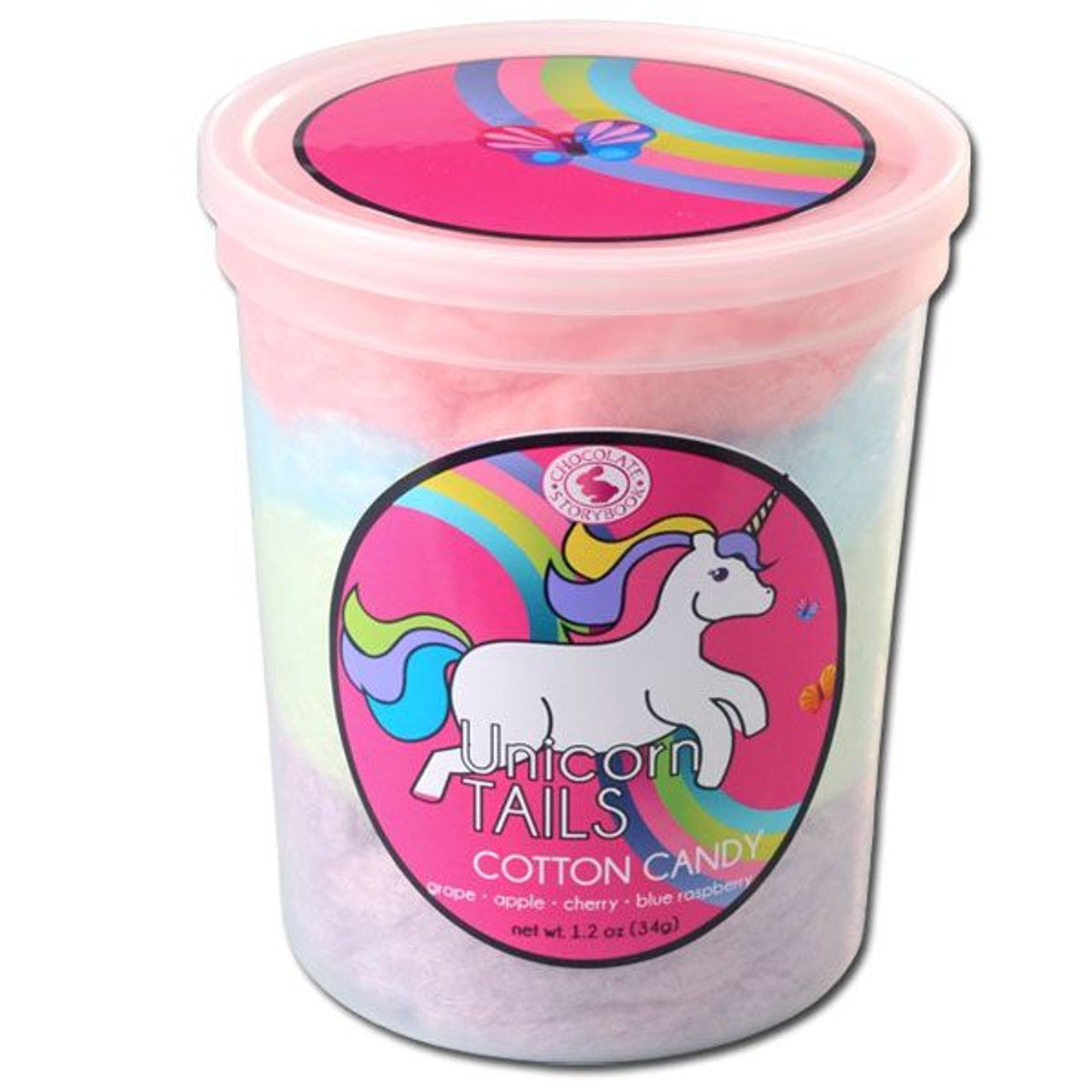 Unicorn Tails Assorted Flavors Cotton Candy